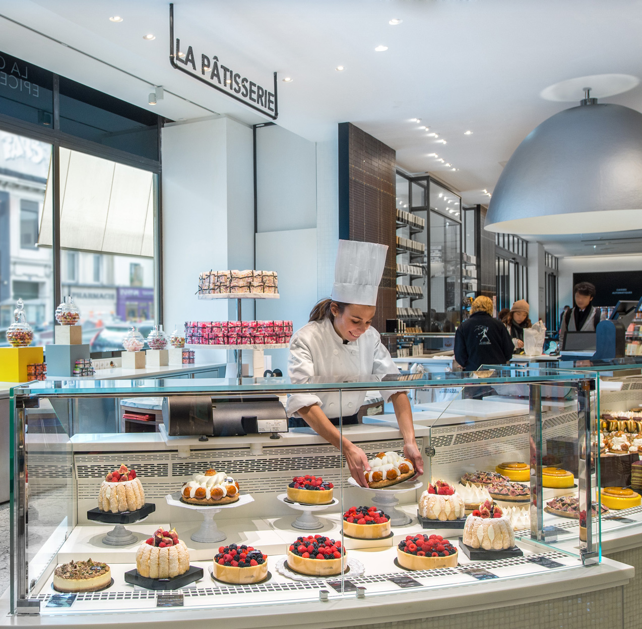 La Grande Épicerie de Paris：糕点柜台 © Gabriel de la Chapelle