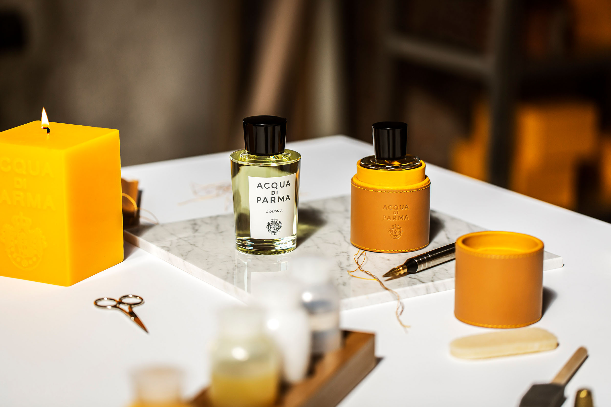 手工匠作 皮革制品 © Acqua di Parma