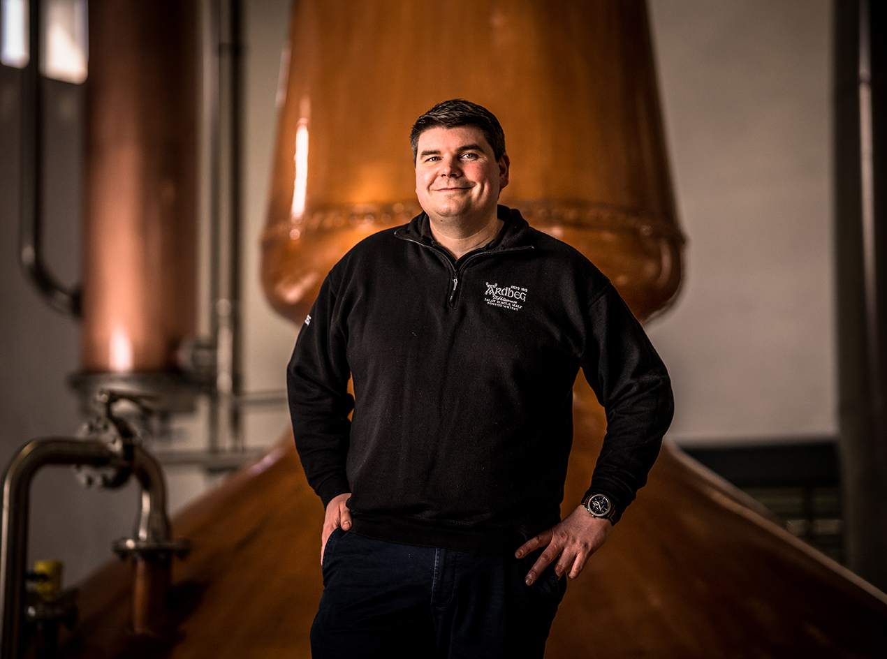 雅伯酒厂经理经理Colin Gordon© 雅伯