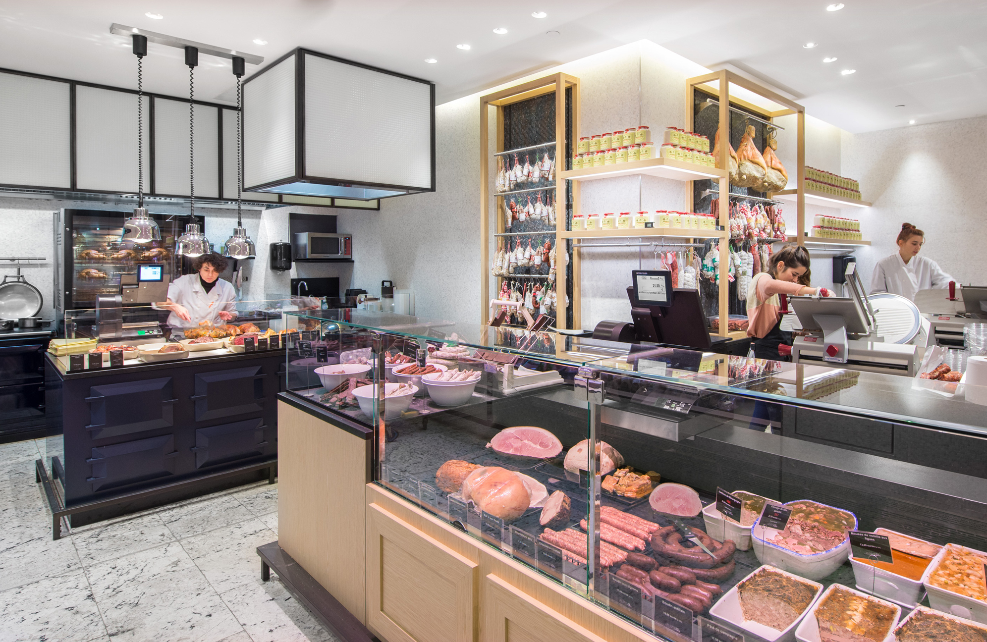La Grande Épicerie de Paris:熟食柜台。© Gabriel de la Chapelle