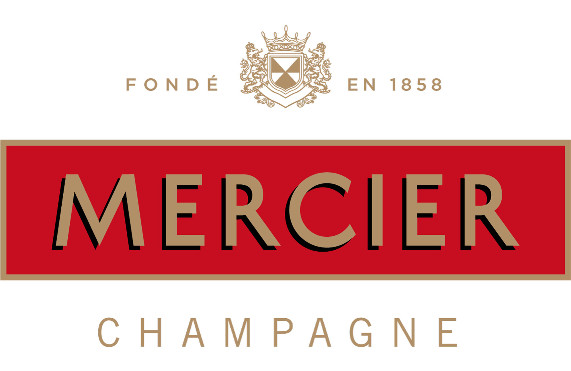 Mercier天然型香槟酒标