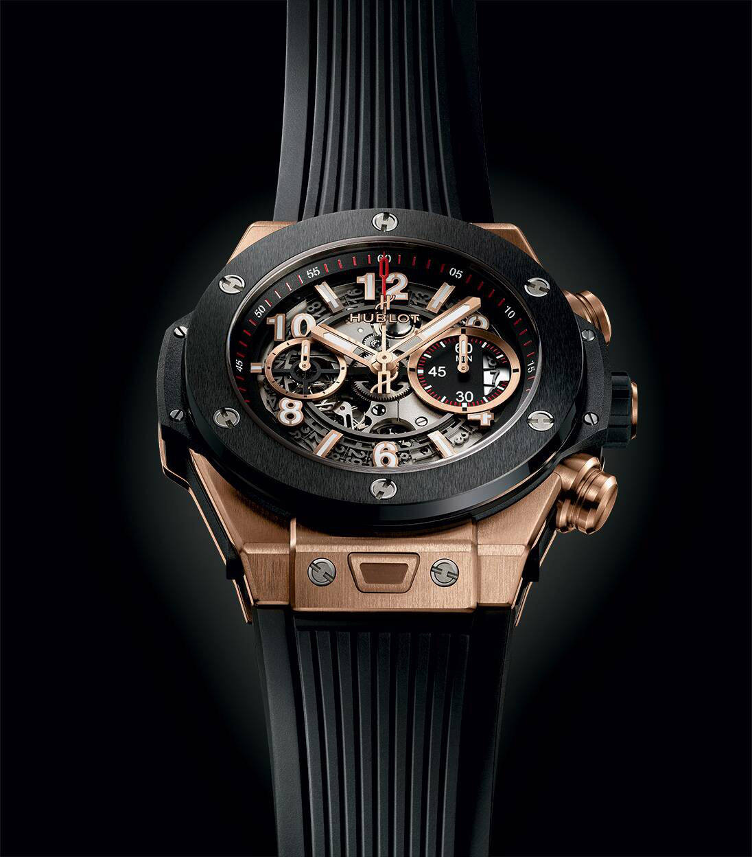 Big Bang Unico 王金陶瓷腕表 © Hublot