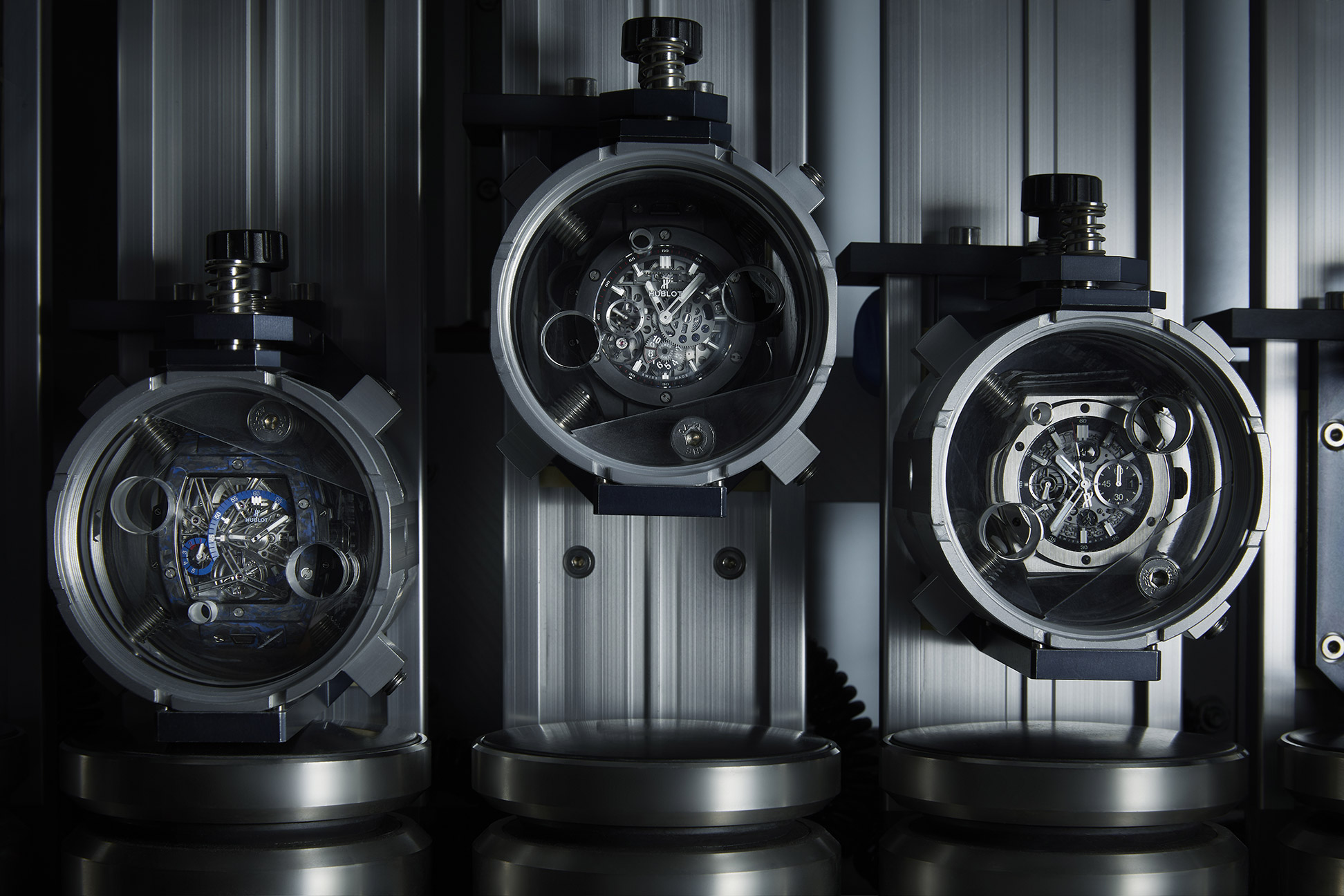 间接冲击抗性测试 © Hublot