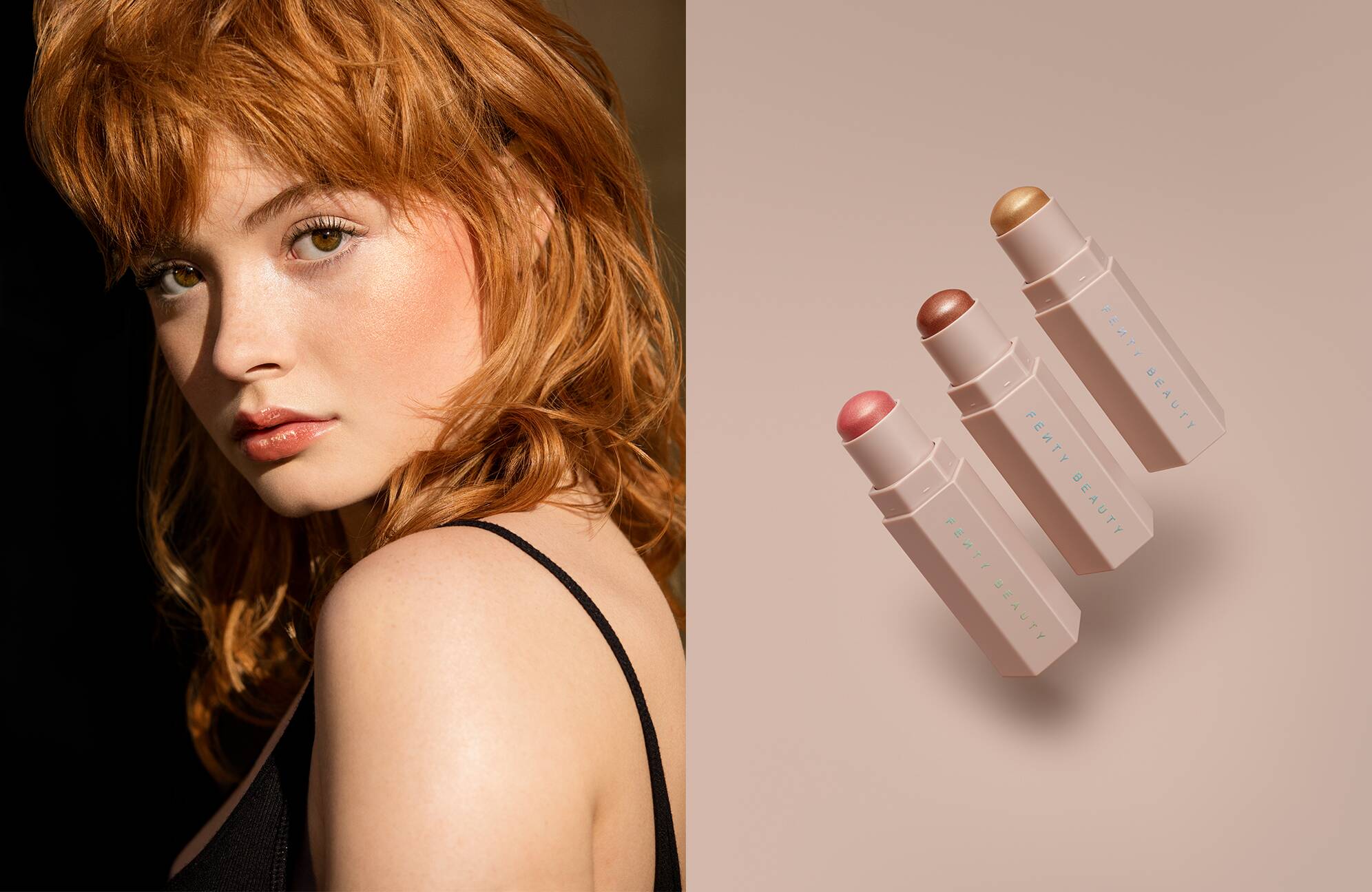 梦幻火柴百变柔雾 / 流光塑颜棒 © Fenty Beauty by Rihanna