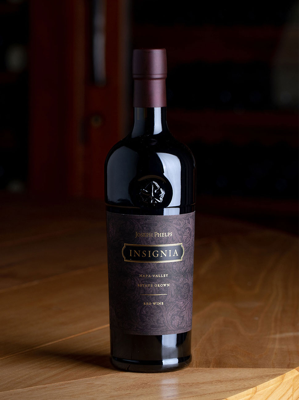 Joseph Phelps Insignia徽章葡萄酒 © Briana Marie摄影作品