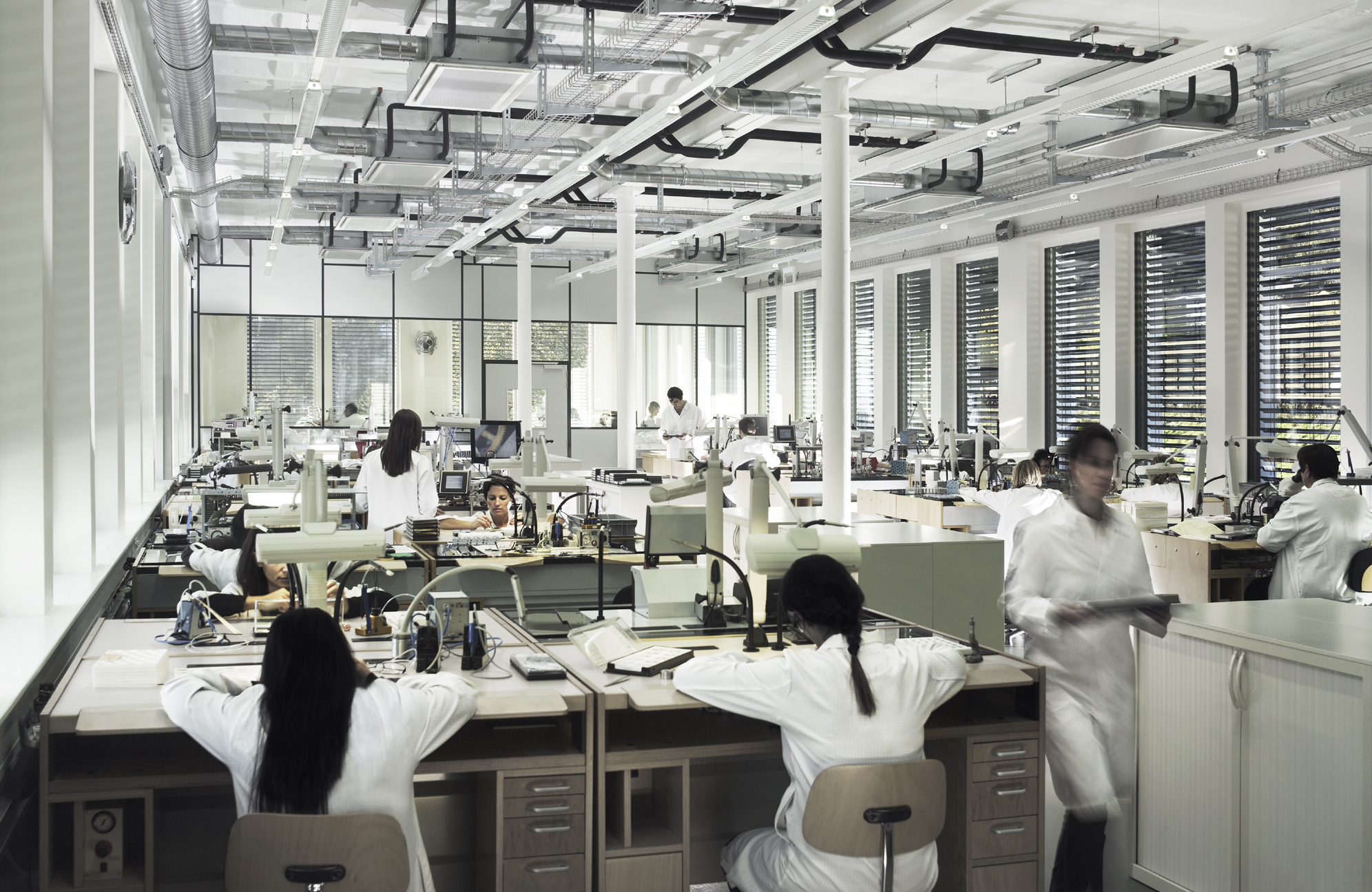 Zenith表厂工坊。© Zenith