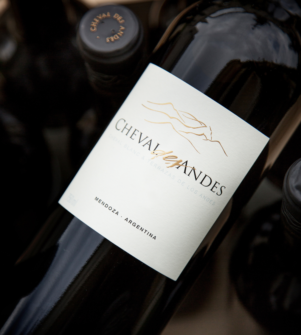 葡萄酒瓶图片©Cheval des Andes