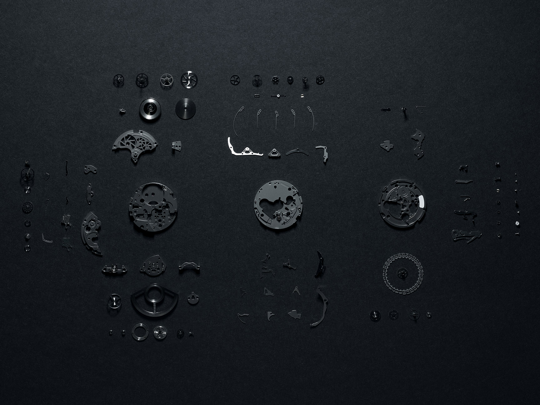 Unico表厂自制机芯结构示意图 © Hublot