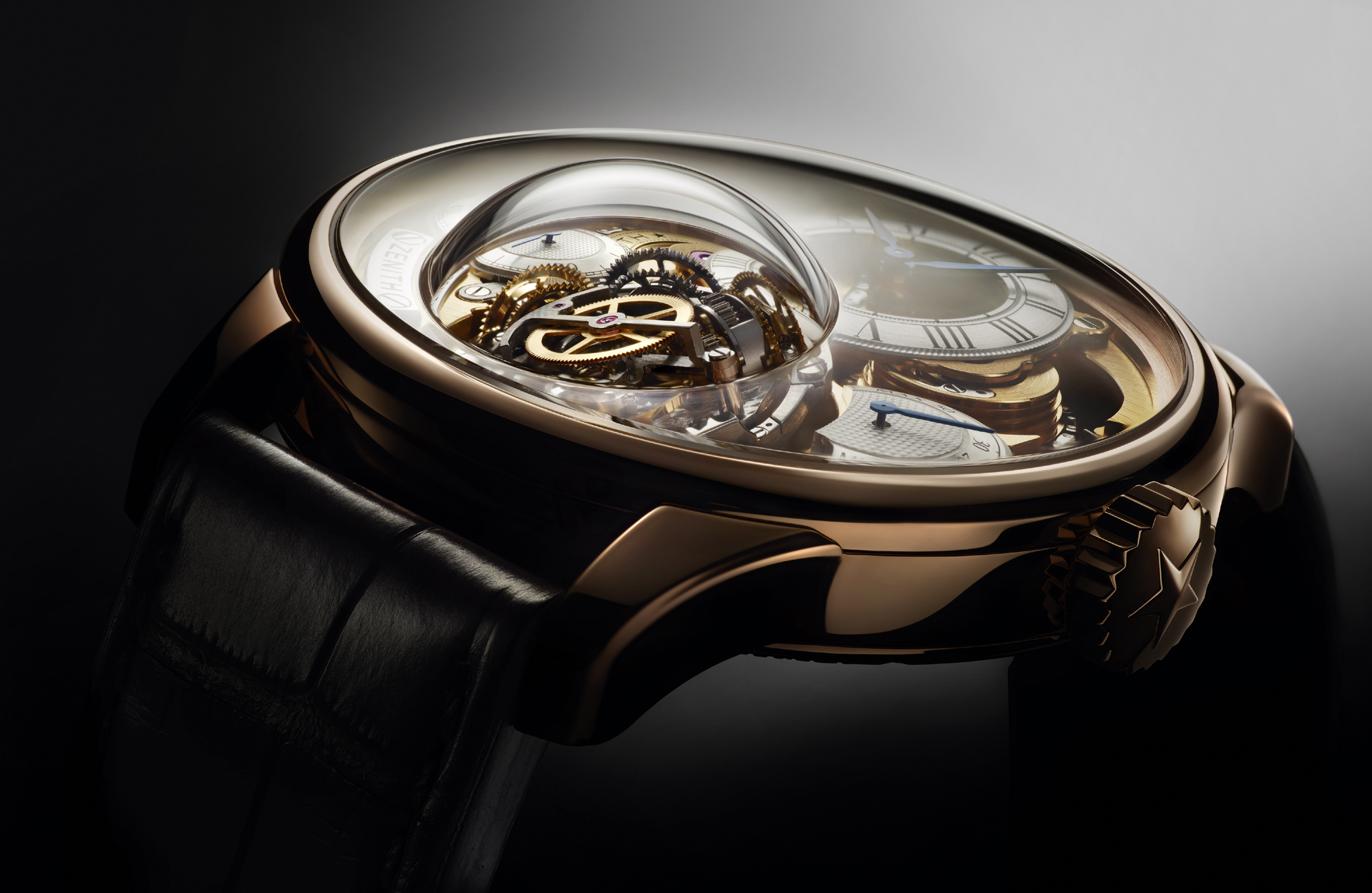 Academy Christophe Colomb Hurricane腕表。© Zenith