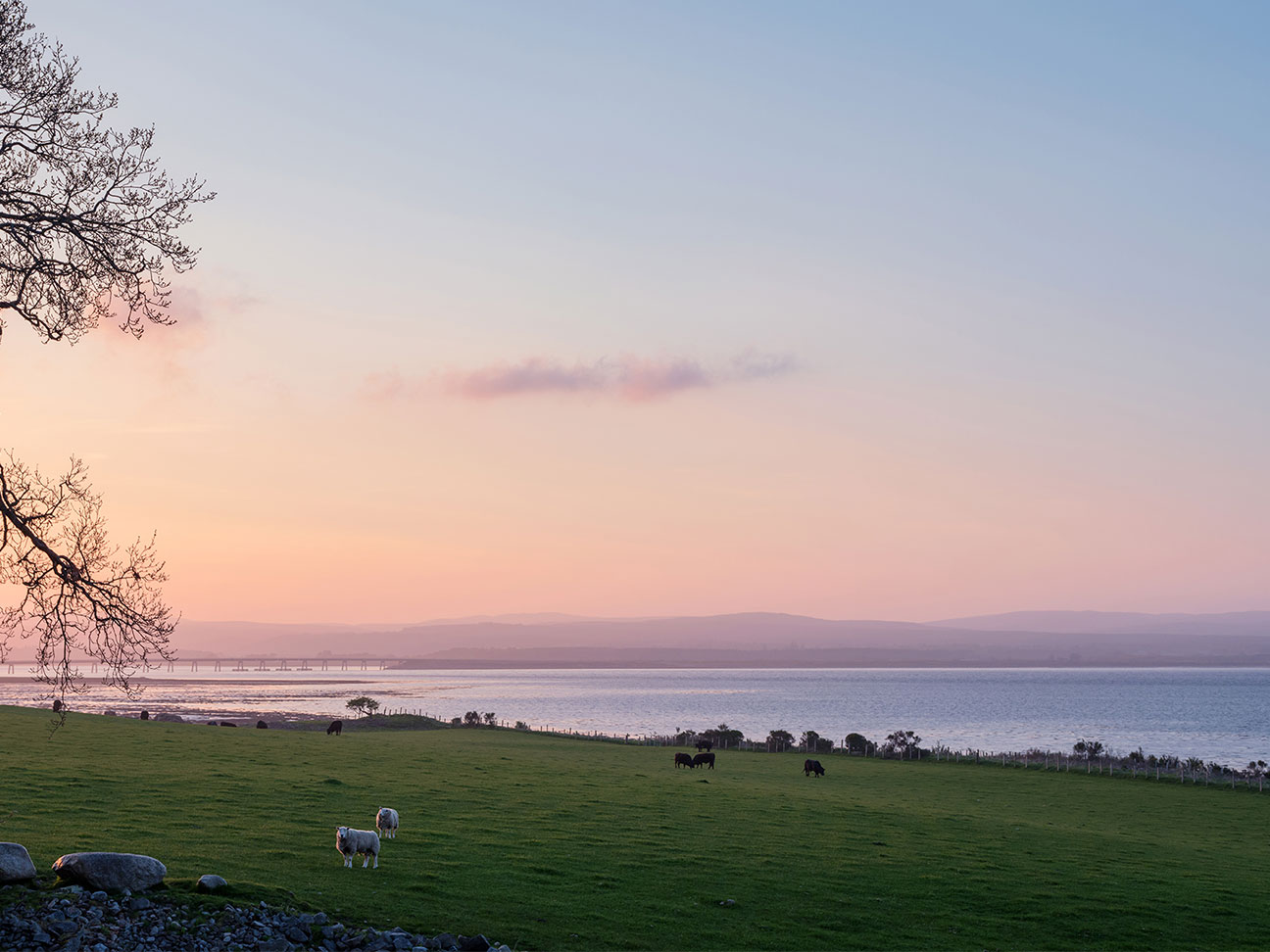 日落时分的多诺赫湾 © Glenmorangie