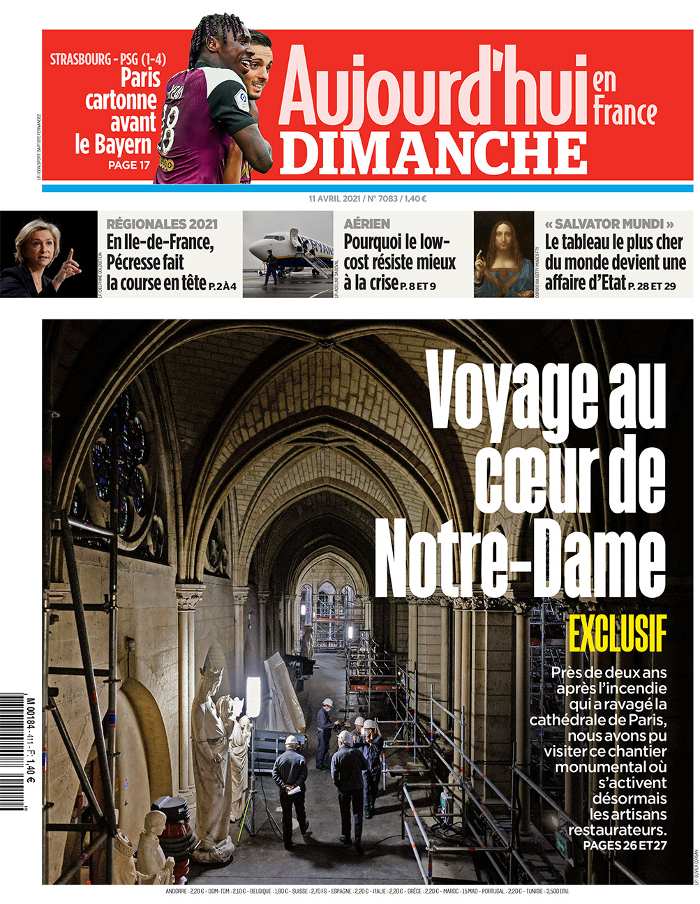 Une - Aujourd'hui en France